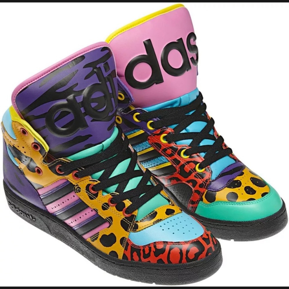 ADIDAS Jeremy Scott JS Instinct Hi Basketball Sneaker US Men’s 8